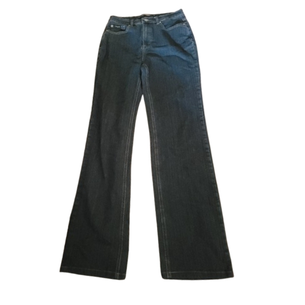 Simon Chang Size 4 Dark Blue Denim Jeans